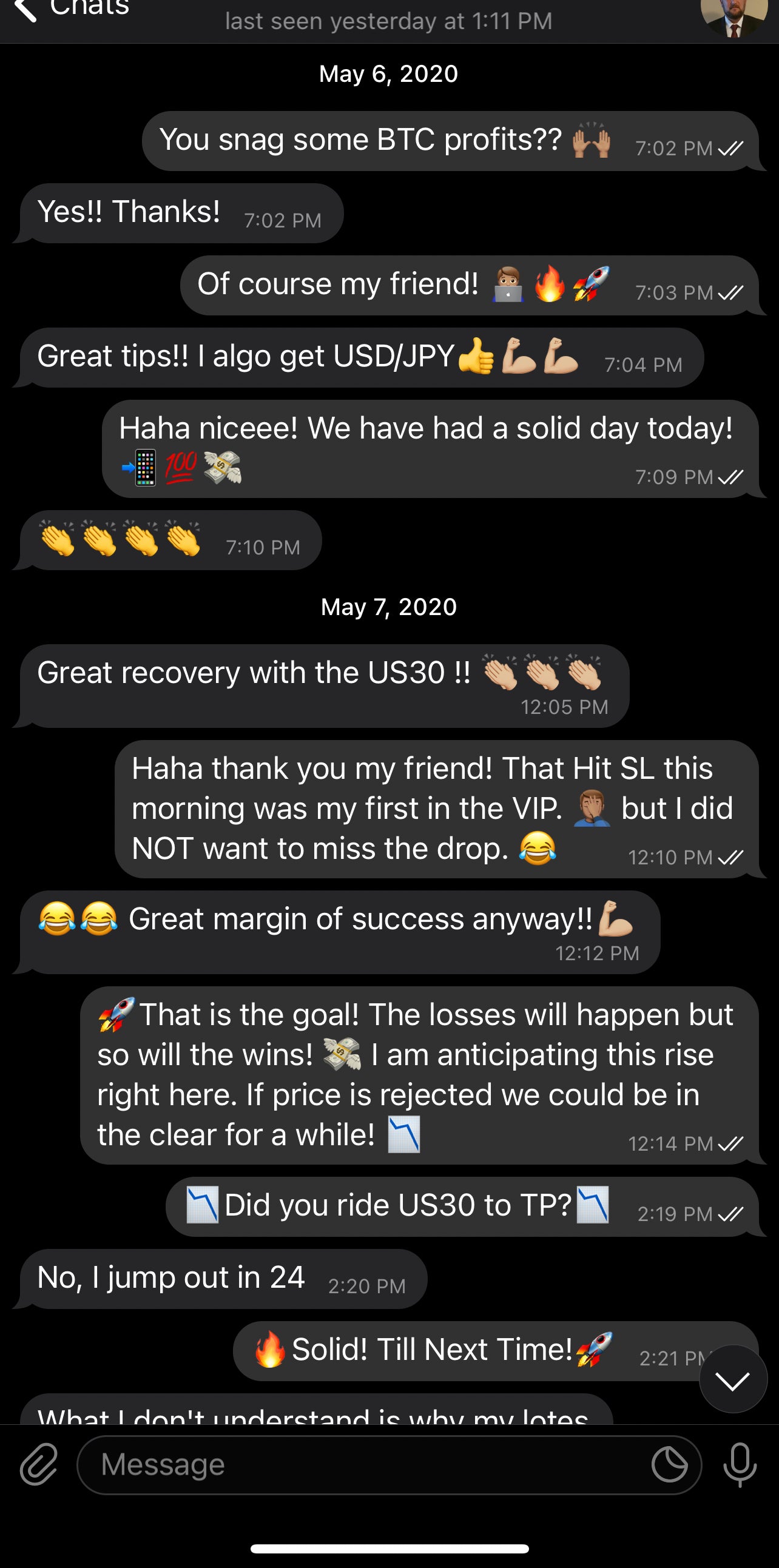 US30 Signals: 1 Full Year Telegram Access